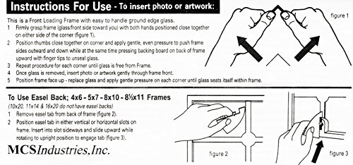 Mcs 8X8 Inch Format Frame, Black (47357) #TOP3