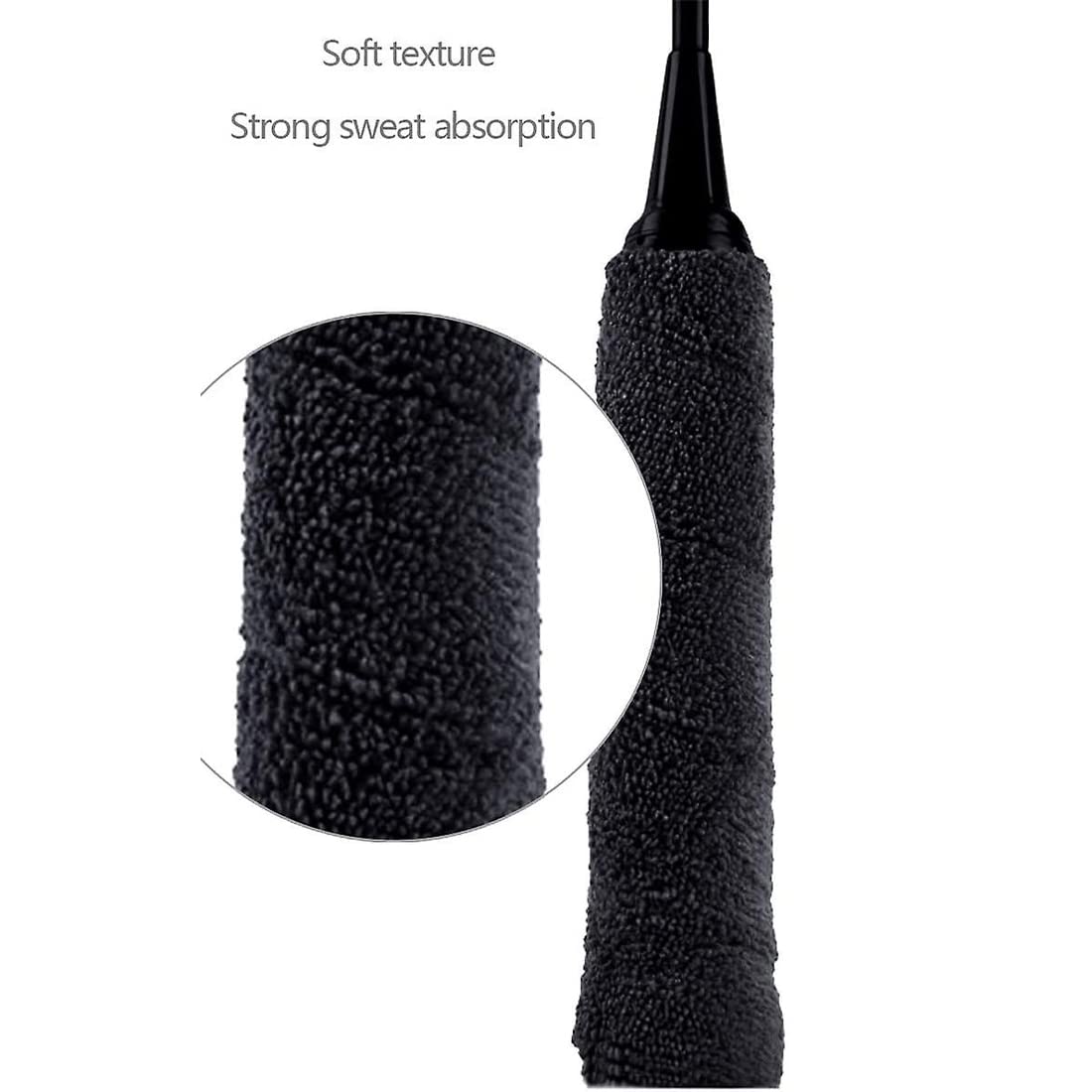 Racket Touch Towel Grip (Multicolor) Pack of 5
