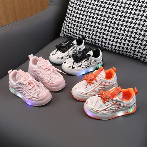 Toddler Boys Girls Tennis Shoes Baby Wide Mesh Sneakers Adjustable Straps Slip On Lightweight Athletic Trainers3