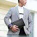 Imagen de Bolso Hombre Bolso de Mano para Hombre Bolso de Muñeca Nuevo Bolso para Hombre Elegante de PU Piel con Ranura Gran Capacidad Billetera para hombre con correa muñeca para trabajo