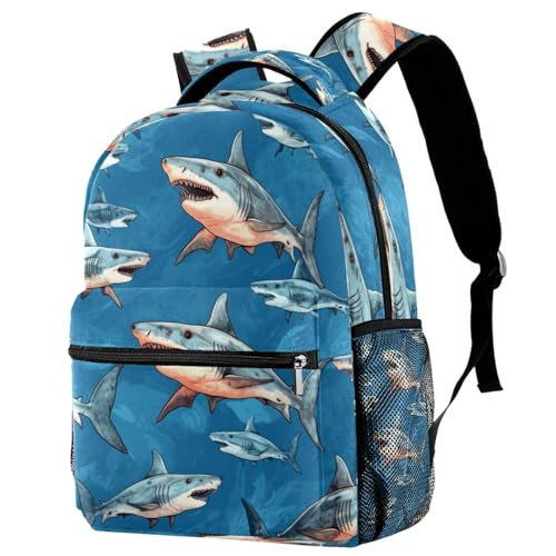 Sac à dos de campus requin le cadeau de rentrée idéal
