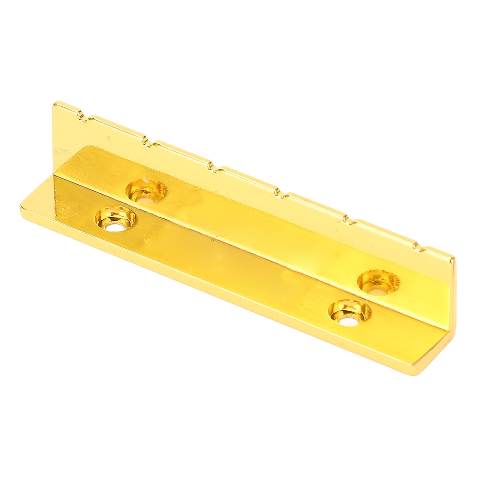 6-Strings Slotted Metal Guitar Nut for Lap Steel & Acoustic Guitar, Quality Replacement Parts & Accessories