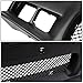 DNA MOTORING M3 Style Front Bumper Grille Insert Compatible with 92-98 E36, FBP-FL-001