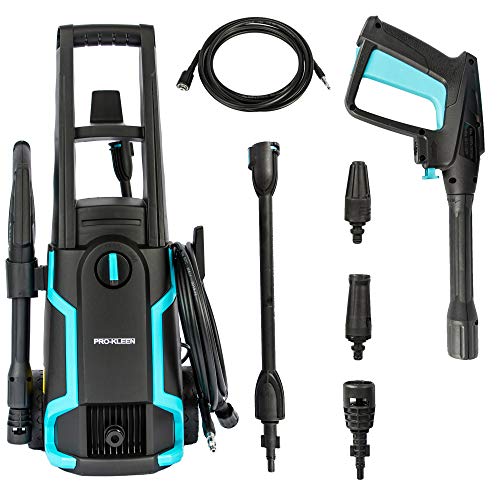 Pro-Kleen Pressure Washer Jet Wash Power Electric High Performance Cleaner For Patio and Car 1600W -...