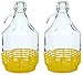 Price comparison product image BDP5D Glass Fermentation Balloons 5 L with Clip Closure Pack of 2