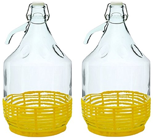 Cristal Globo gärballon 5L cierre de clip