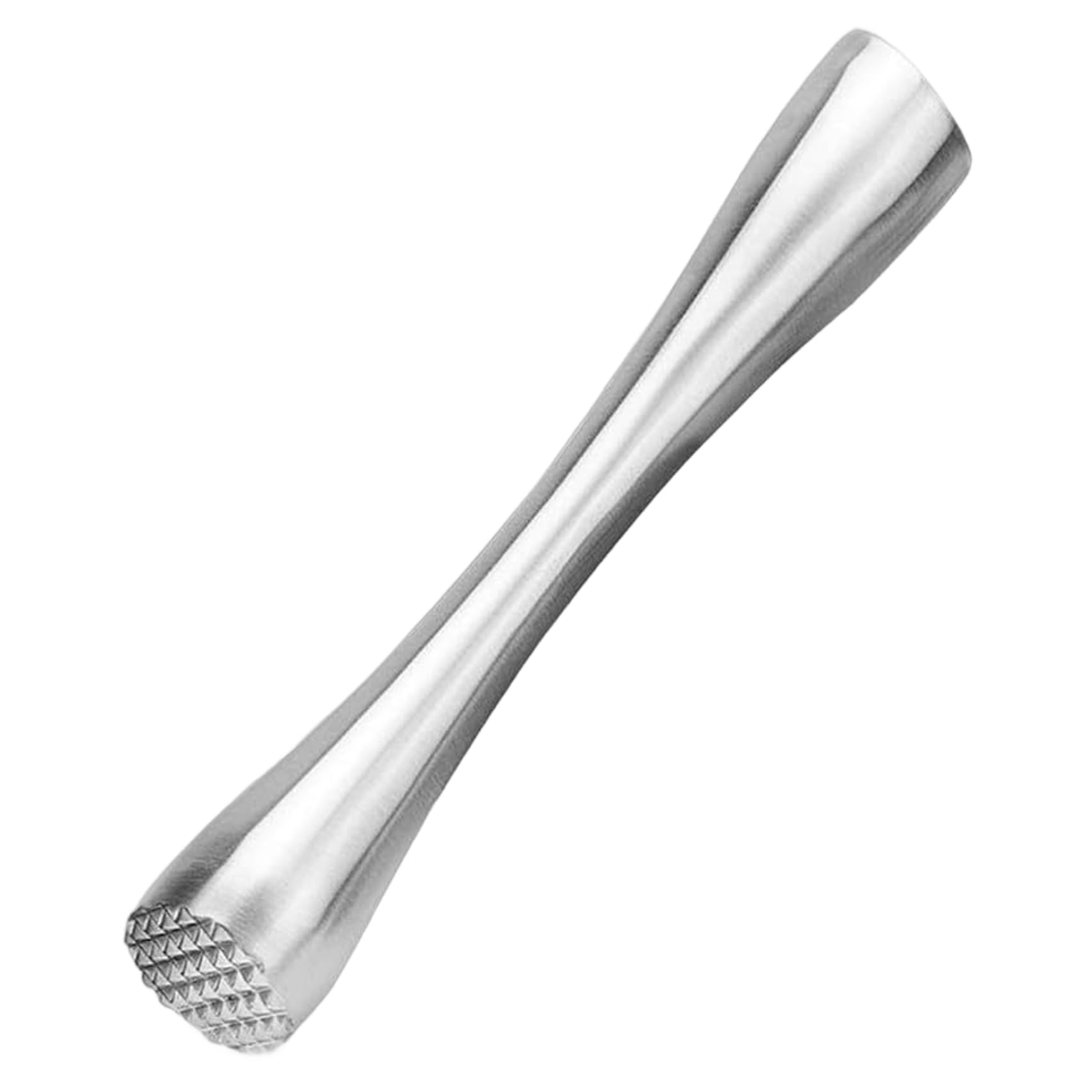 Mano de mortero de acero inoxidable para triturar hielo y fruta en cócteles