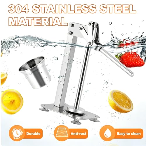 Exprimidor de limones de alta resistencia MObyat, extractor manual de cítricos 5