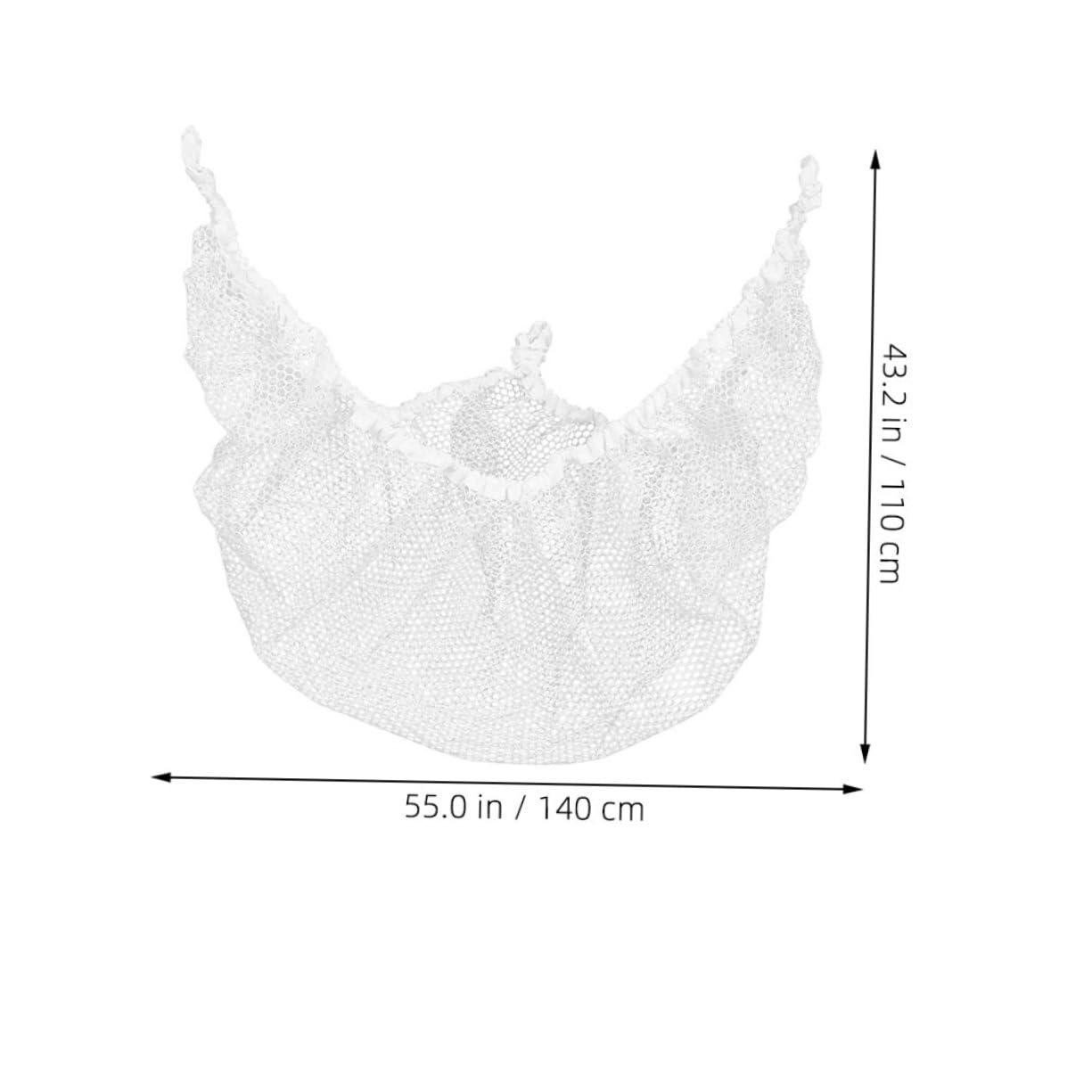 Kisangel Big Hanging Toy Net Stuffed Animal Shelf Wall-mounted Mesh Toy Organizer Boys and Girls' Room Decor Sturdy Hanging Loft Net