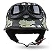 Produktbild Moto Helmets® D33-Set Army Woods · Brain-Cap · Halbschale Jet-Helm Motorrad-Helm Roller-Helm Scooter-Helm Bobber Mofa-Helm Chopper Retro Cruiser Vintage Pilot Biker Helmet Brille · M (57-58cm)