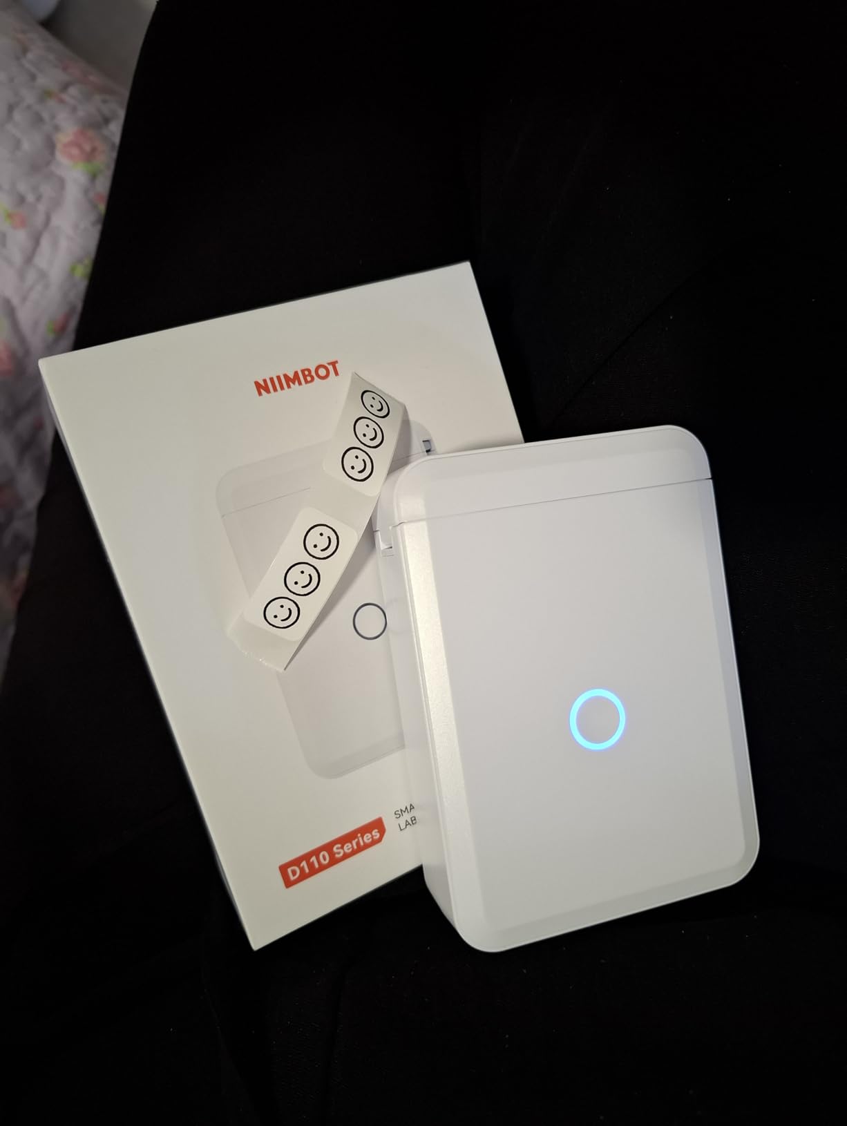 NIIMBOT D110 Etiquetadora, Mini Impressora de Etiquetas, Máquina de Etiquetar com Fita Térmica Bluetooth