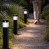 BEPER P207ILO030 Juego de 3 luces solares para escalones de jardín, IP44