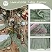 12 Pack 10Ft Cheesecloth Table Runner 35x120 Inch Boho Gauze Table Runner Cheese Cloth Long Romantic Table Runners for Wedding Bridal Shower Birthday Party Table Decor (Dusty Sage Green)