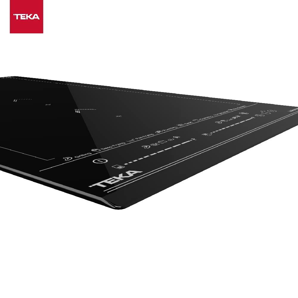 TEKA Placa de Inducción 30 cm, 4 Zonas, Touch Control Multislider, Función Flex y Slide Cooking, Power Plus, Seguridad Avanzada, Modelo IZS 34700 MST