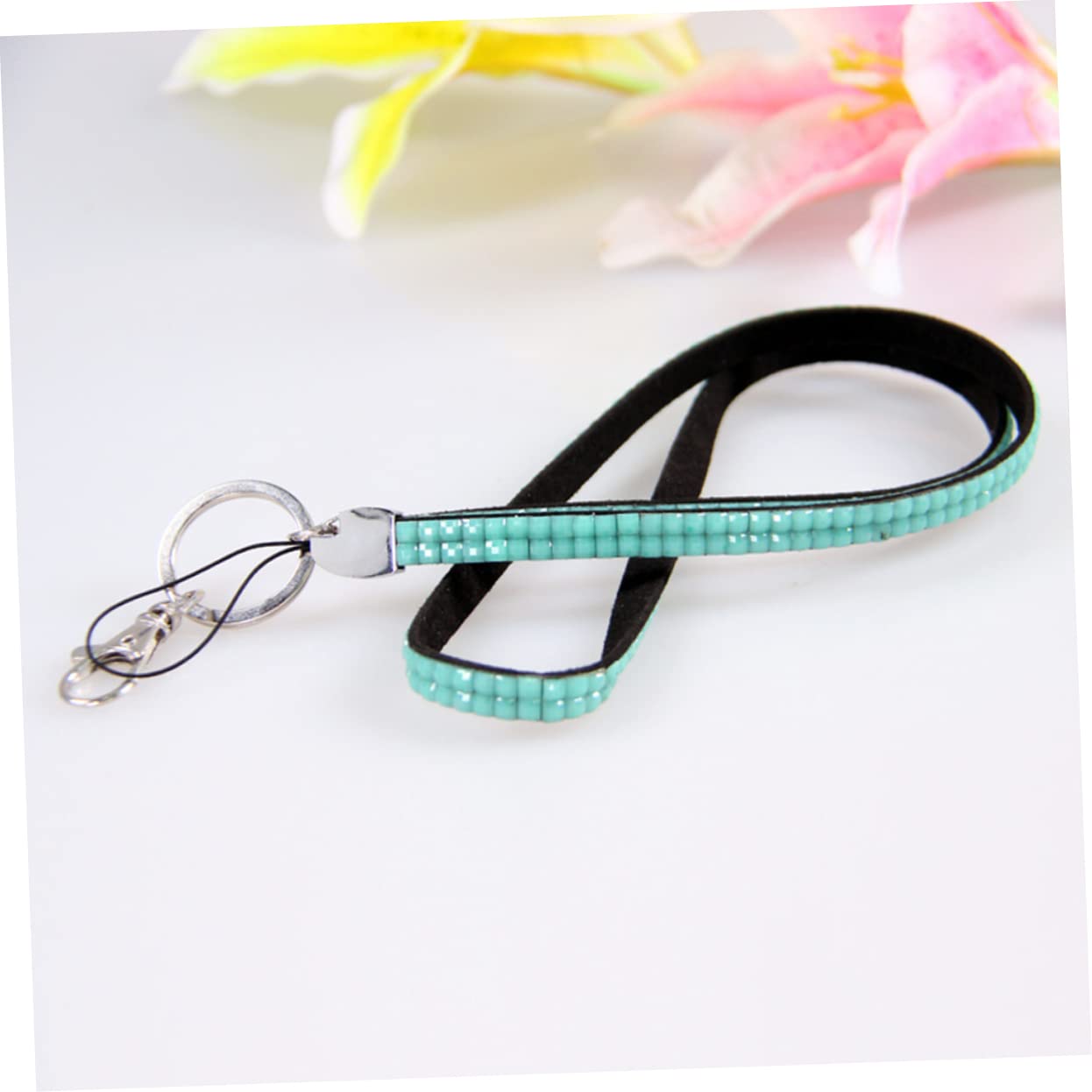 OSALADI 10pezzi Pz Lanyard Per Telefono Con Perline Lucide Tracolla Per Smartphone Cinghie Di Sicurezza Per Cellulare Da Indossare Croce Compatibile Con La Maggior Dei Telefoni Colore