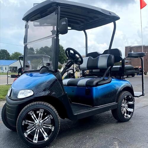Proformx Golf Cart Windshield For 2008 And Up Ez-Go Rxv - Lightly Tinted ( Industry Leading 2-Year Limited Warranty ) 2 Piece Fold Down Ezgo Windshield. #TOP4