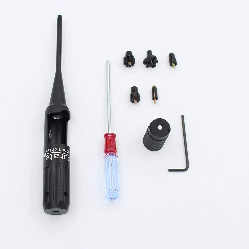 Noga Green Dot Laser Bore Sighter Boresighter .22-.50 Caliber Rifle-Scope caccia