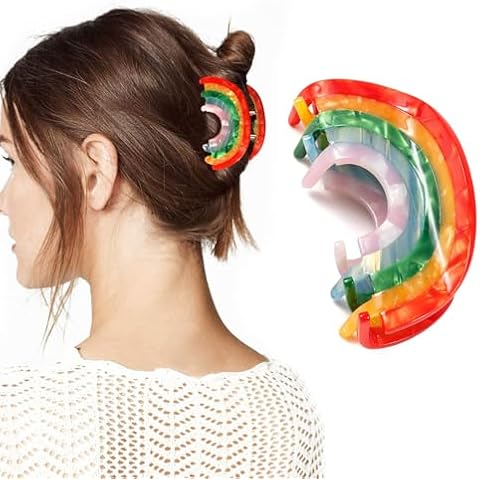 Pince à cheveux arc-en-ciel Lilbitty Cover