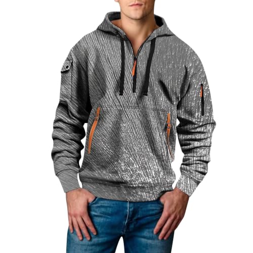 Sudadera con capucha para el estilo otoño urbano de manga larga y diseño deportivo Gy1