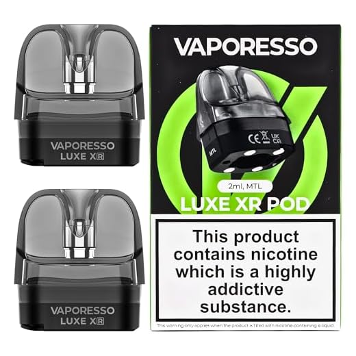 Vaporesso Luxe XR Replacement Pod [MTL] No Nicotine (2 Pods)