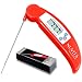 Nuvita Instant Read Digital Cooking Thermometer - Red