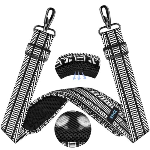 Tracolla Universale da 60 con Imbottitura Fissa Traspirante Ultra Spessa Regolabile per carichi Pesanti per Borsa per Laptop a -TH01B03 da palestra