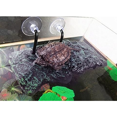 BigTron Turtle Platform, Floating Turtle Pier Rectangular Terrapin Dock PU Foam Aquarium Float Decoration Bask Terrace Climb Brazilian Tortoise Cover