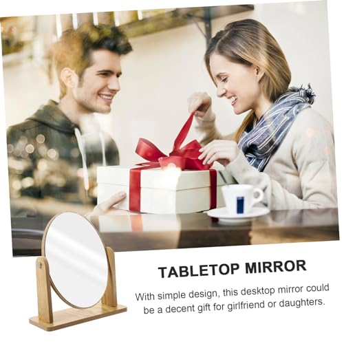 Miroir de maquillage avec support intégré pour soins précis - 4