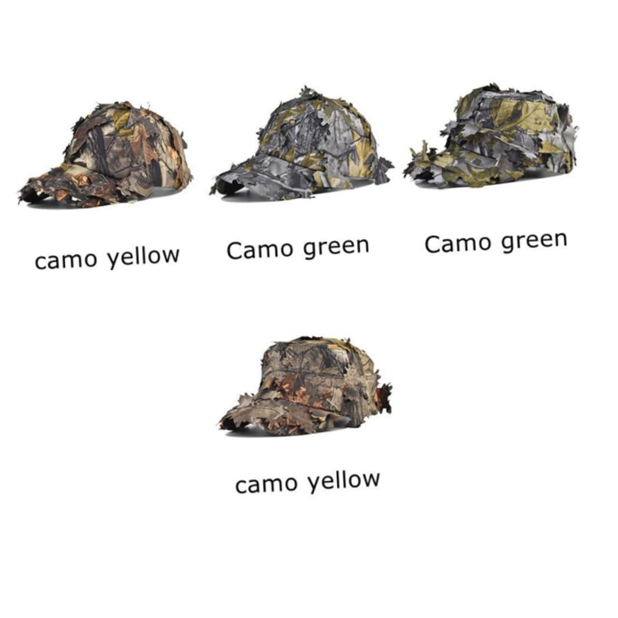 Gorra De Béisbol De Camuflaje Sun Hats for Men Tapa Bosque Cubrir Sombrero De Sol De Los Hombres Sombrero para El Sol Largo Cámping Senderismo Gorra De Beisbol Amarillo