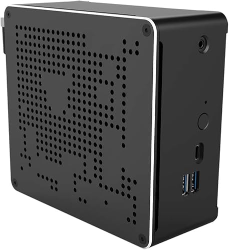 Miniatura 4 de HUNSN Mini PC 4K, HTPC, NUC, servidor pequeño, soporte Proxmox, Vmware, ESXI, KODI, Intel I9 10880H 10885H, BY02, DP, HDMI, Type-C, 2 x LAN,