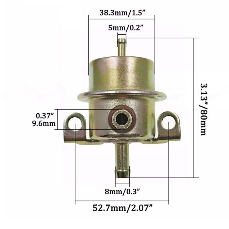Regulator ciśnienia paliwa 0280160235 PR4056 do modeli 84-95, 3,0 bar