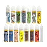 【BaksLiquidLab.】全13種 [60ml] ユニコーンボトル付き ペリック ラタキア葉 トスカーナ煙草 灰 木酢 酸味を感じる煙草フレーバー E-Liquid リキッド 電子タバコ VAPE ベイプ (Perique)