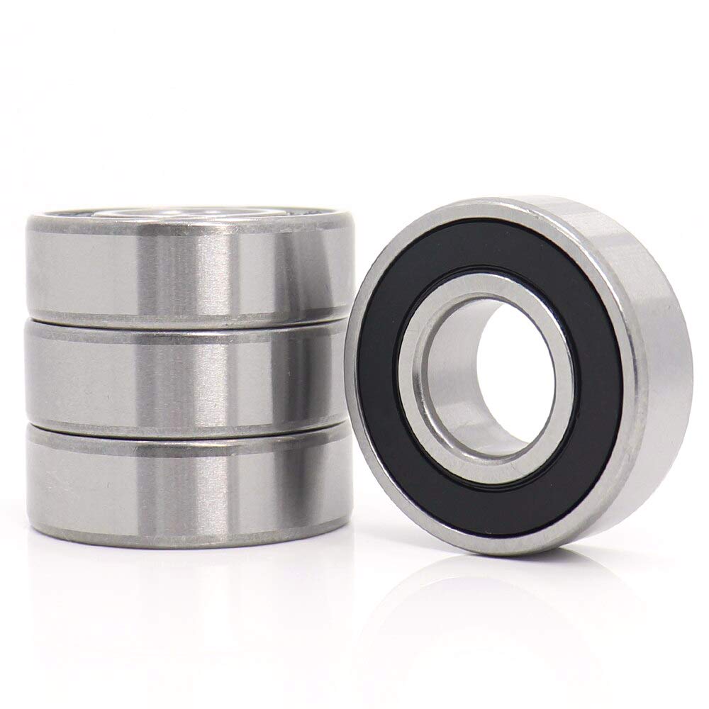6204 Bearings 20mm ID 47mm OD 14mm Width 6204-2RS ABEC3 High Speed Deep Groove