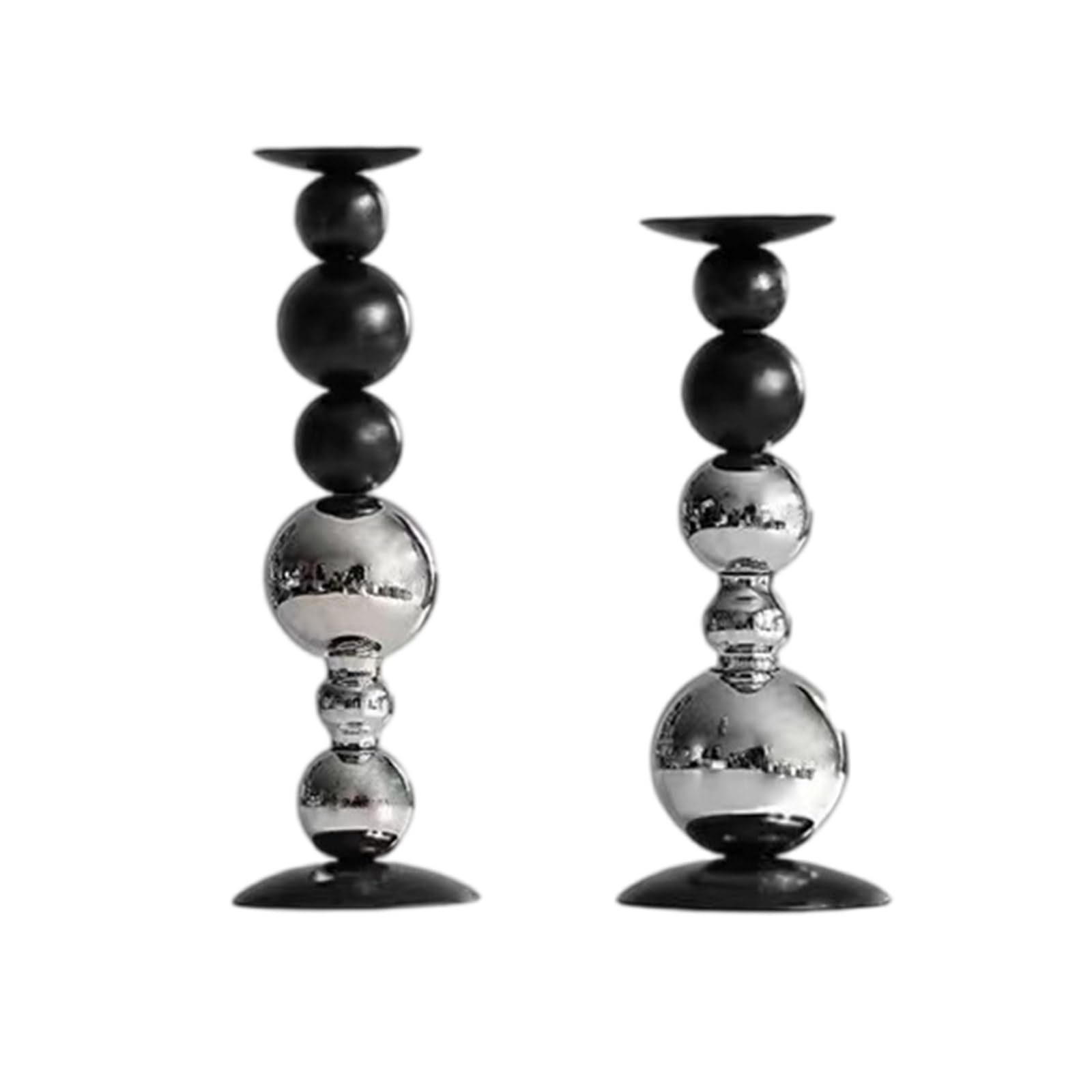 1PC Wrought Iron Tapers Holder Candlestick Stand Holder Chamberstick Candlelights