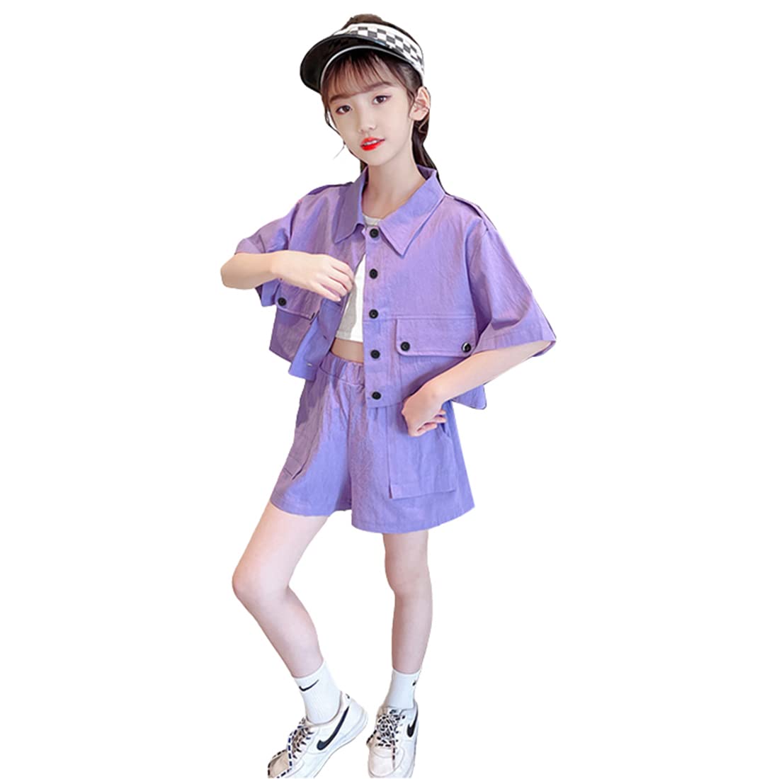 Amazon.co.jp: 子供服 セットアップ 女の子 夏服 キッズ 半袖