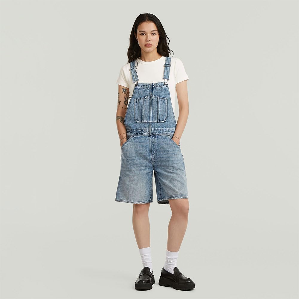 G-STAR Short Dungaree Wmn Combinaison Femme