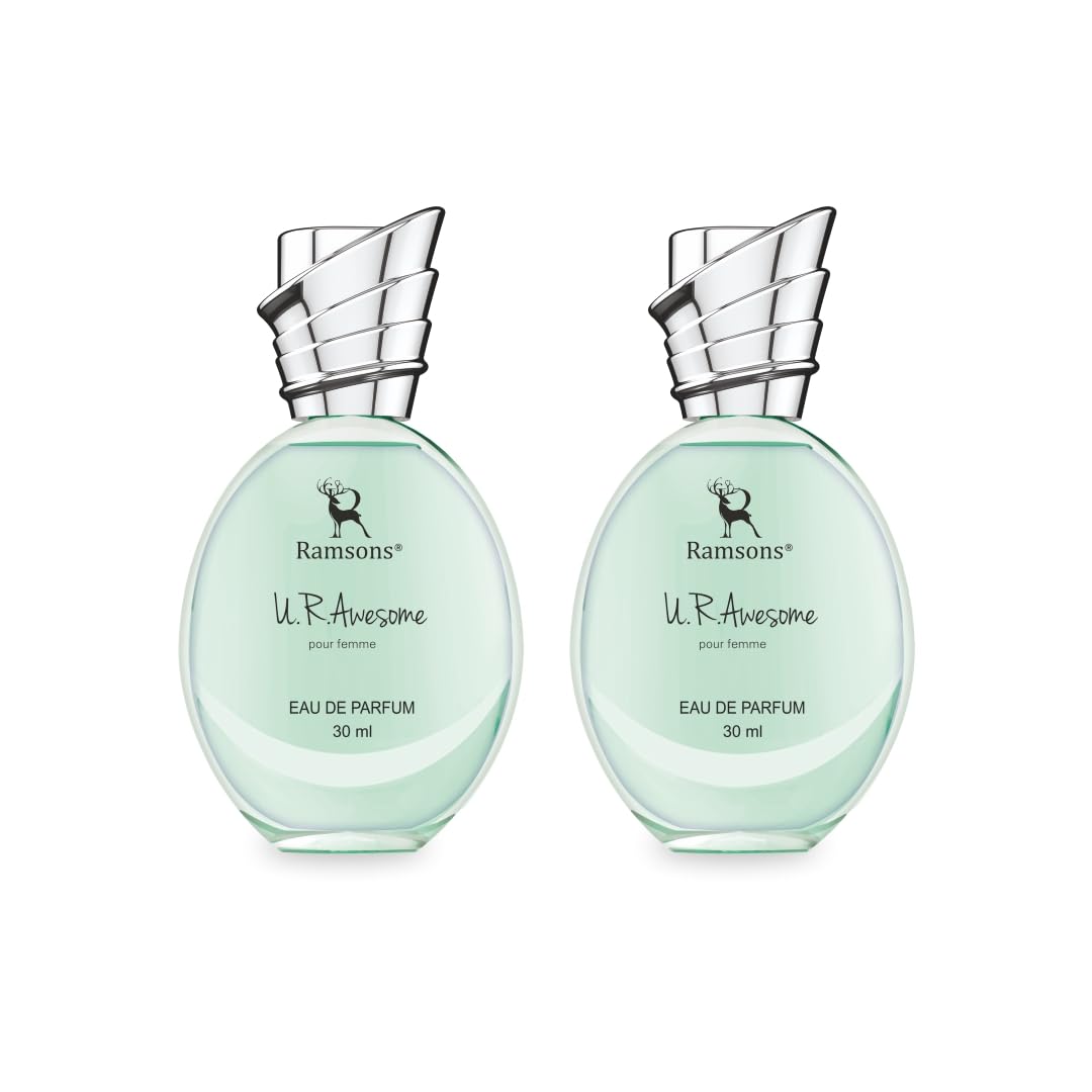 Ramsons - U R AWESOME Eau De Parfum | Pack of 2 x 30 ML | Perfume For Women | Long Lasting Perfume-image-30