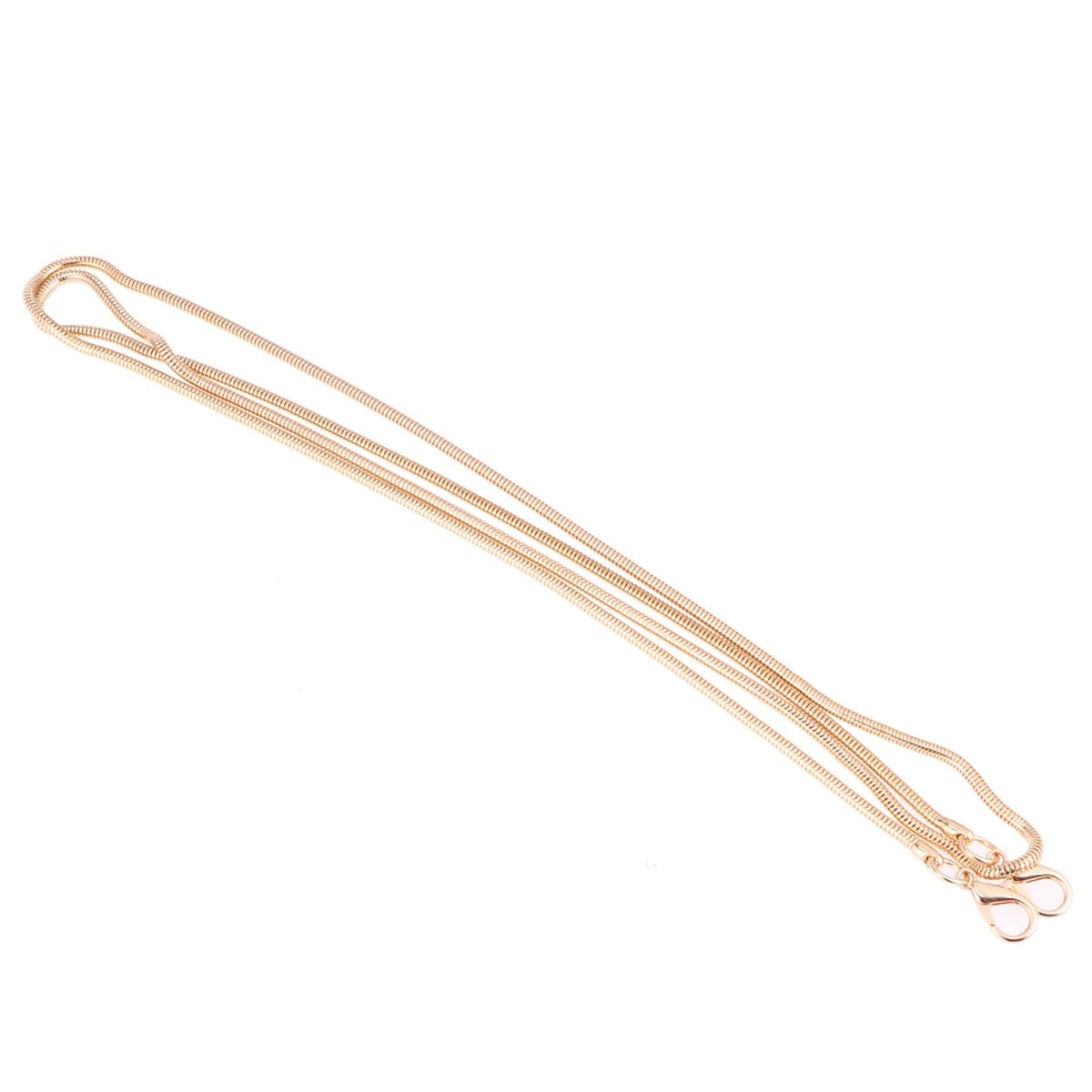 Healifty Cadena De Bolso Dorada De 47.24 Pulgadas Con Hebillas Metalicas Para Correa De Repusto Bolso Bandolera Accesorios Versatiles Para Bolsos Medianos