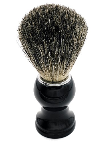 CYH Badger Shaving brush, 100% Top Quality Badger Hair with Imported Resin Handle Luxury Facial Care Tools for Safety Razor, Double Edge Razor, Shaving Razor