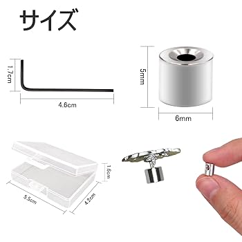 Amazon.co.jp: ピンバッジのピンバッチ 留め具 金具 ネジ式