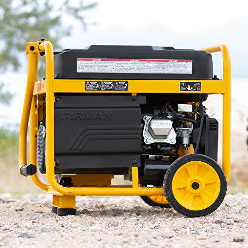 Firman P03612 4550/3650 Watt 120/240V Remote Start Gas Portable Generator cETL Certified, Black - Thumbnail 3