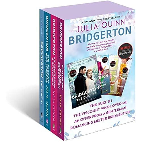 Bridgerton Boxed Set 1-4: The Duke and I/The Viscount Who Loved Me/An Offer from a Gentleman/Romancing Mister Bridgerton