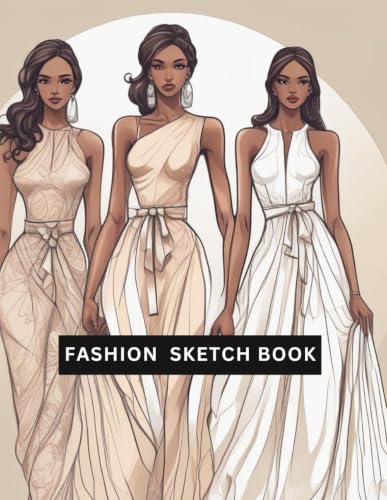 Fashion Sketchbook: Tailored specifically for designers ,croquis fashion template,beginner friendly,soft cover fashion template book for creators and aspiring fashion designers image 2