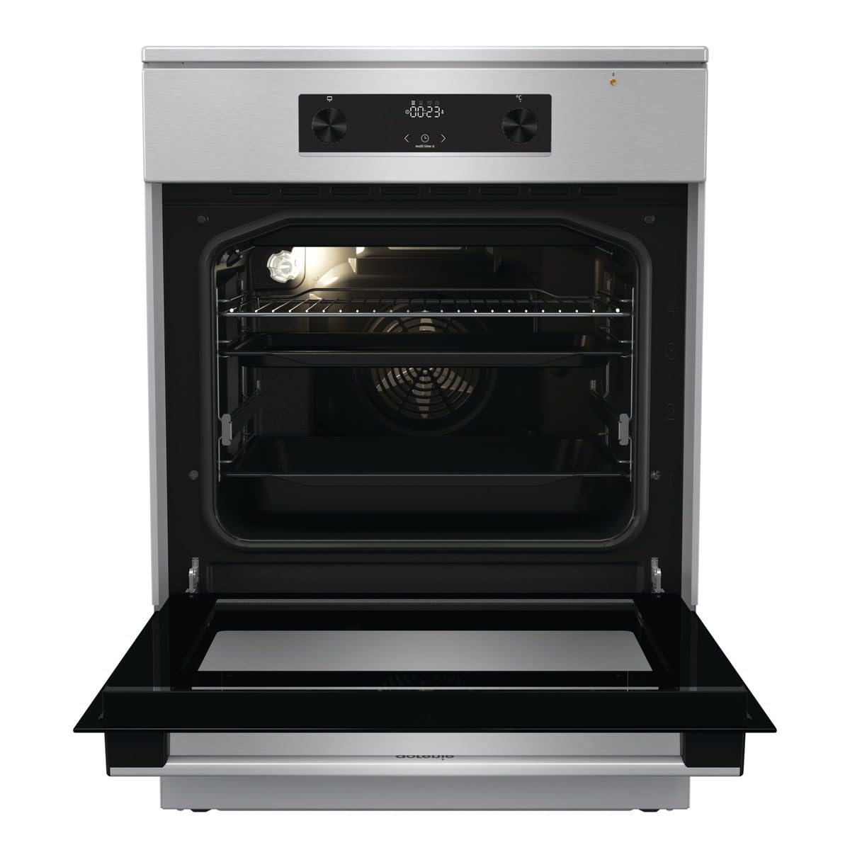 Gorenje GEIT6C60XPG Elektro Standherd 60 cm 71 Liter Induktionskochfeld Edelstahl