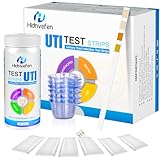 4-in-1 UTI Test Strips, Full Panel Urinary Tract Infection Test Kit at Home for Women Men Kids, Urinalysis Leukocytes, Nitrites, PH, Protein Urine Strip for UTI and Bladder