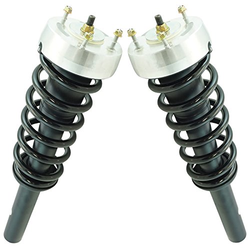 Image of TRQ Front Strut and Spring Assembly Set Loaded Pre-Assembled | For 07-13 BMW X5 without Adaptive Drive Suspension without Sport 08-14 X6