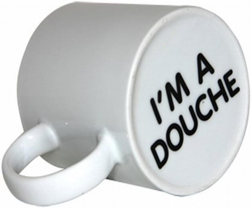 Thumbsup UK, I'm a Douche Surprise Ceramic Mug