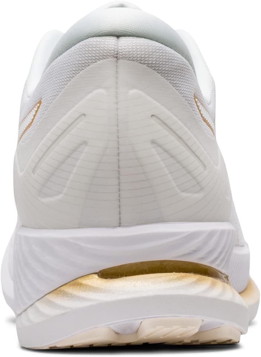 ASICS Women's Glideride Running Shoes 11.5 White/Pure Gold