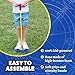 Stomp Rocket Dueling Stomp Hopper - Jump, Bounce & Squeak Foam POGO Jumper for Kids - Toddler Pogo Stick with Soft Grips & Stretchy Bands - STEM Indoor & Outdoor Toys for 3-5 Year Olds