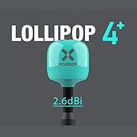 Vista 2 de 2pcs FPV Antena Foxeer Lollipop 4 Plus 2.6dBi 5.8GHz RHCP TX RX para FPV Racing Drone (RP-SMA)